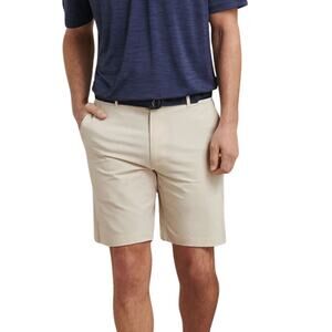 NWT Peter Millar Shackleford Performance Hybrid Golf Shorts Sand Size 40 9" In